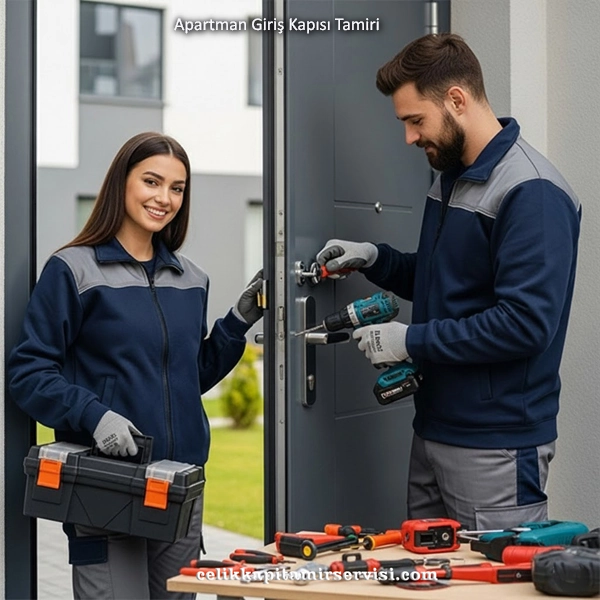 Apartman Giriş Kapısı Tamiri